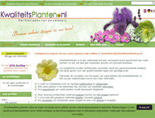 Tablet Screenshot of kwaliteitsplanten.nl